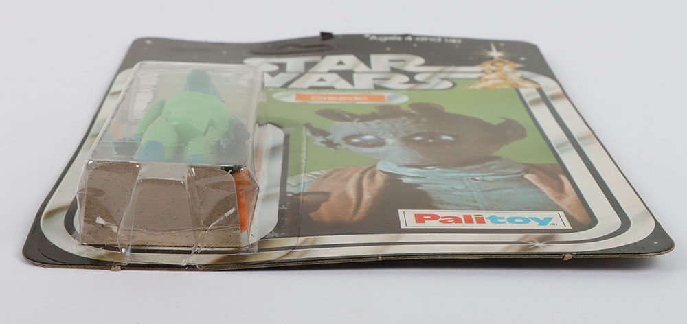 Vintage Star Wars Greedo on Palitoy 20 back card - Image 10 of 12