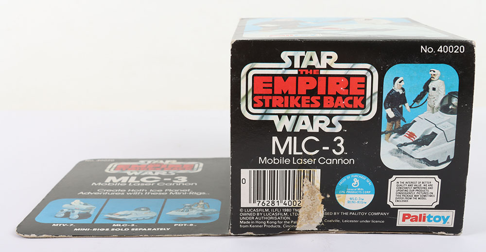 Vintage Star Wars MLC-3 Mini Rig in Rare 1st issue Empire Strikes Back Palitoy box 1980 - Image 7 of 9