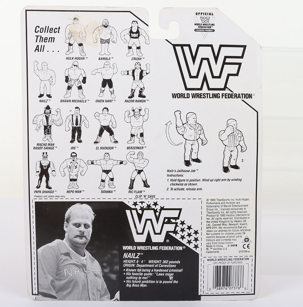 Nailz series 7 WWF Wrestling figure by Hasbro. - Image 2 of 8