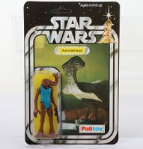 Vintage Star Wars Hammerhead on Palitoy 20 back card