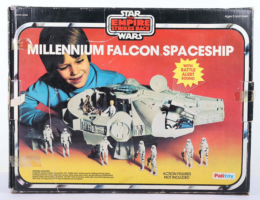 Vintage Star Wars Palitoy Millennium Falcon Empire Strikes Back Boxed Complete 1980 - Bild 10 aus 14