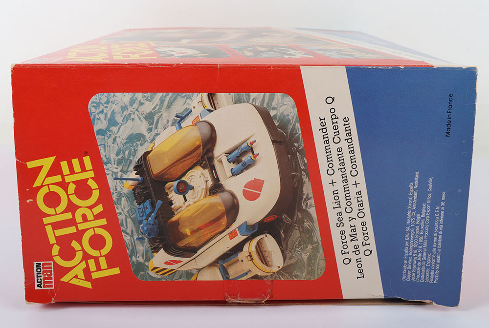 Palitoy Action Force Q Force Sea Lion and Commander - Image 8 of 10