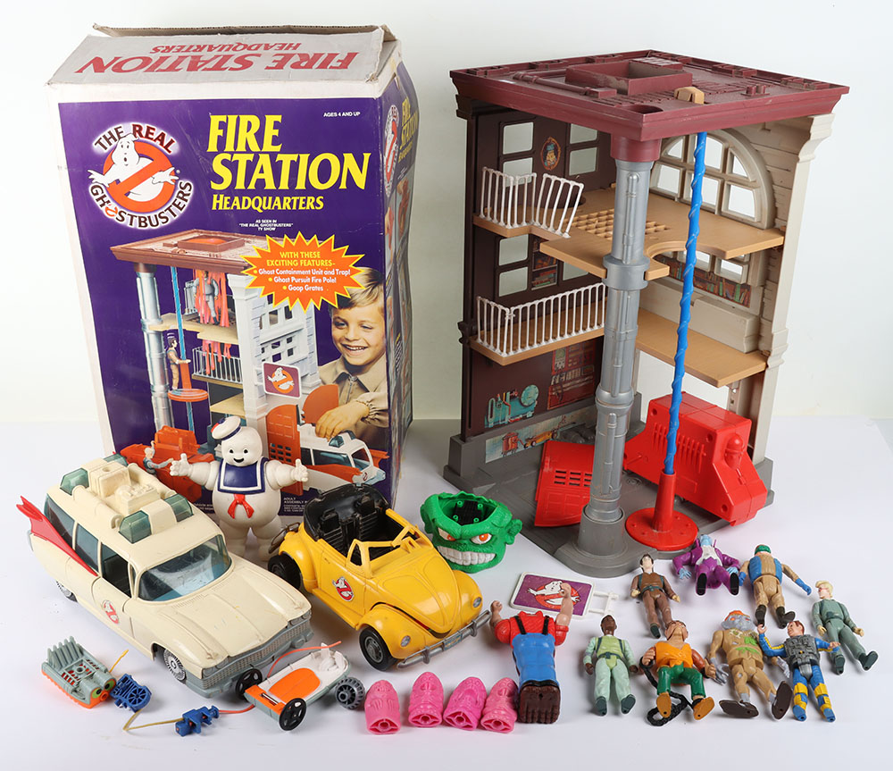 The Real Ghostbusters Boxed Kenner Fire Station Headquarters