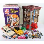 The Real Ghostbusters Boxed Kenner Fire Station Headquarters