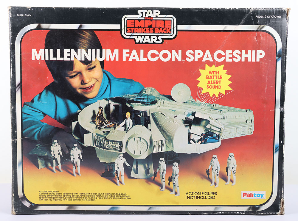 Vintage Star Wars Palitoy Millennium Falcon Empire Strikes Back Boxed Complete 1980 - Bild 9 aus 14
