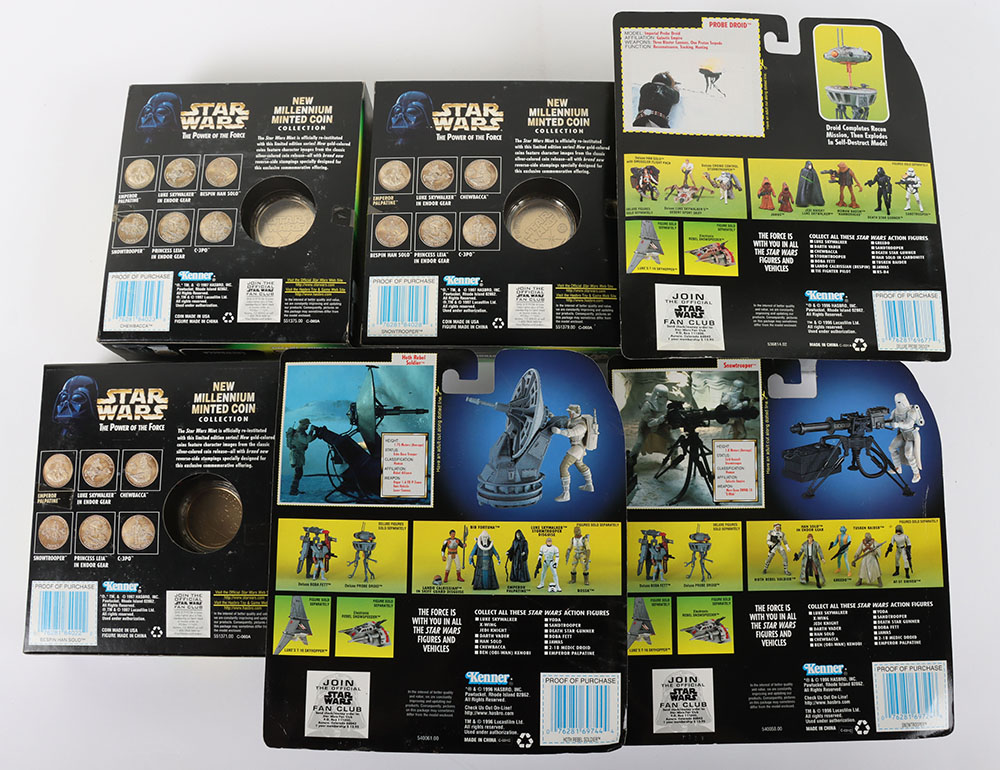 Star Wars Power of the Force Deluxe and Special Limited Edition with Coins Mint Carded Action Figure - Image 2 of 2