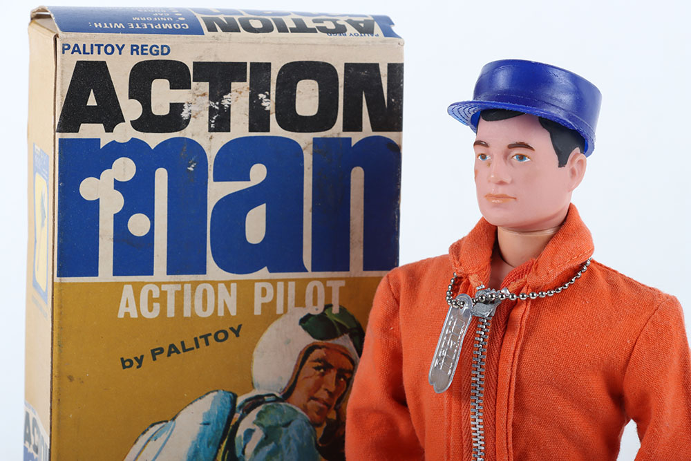 Vintage Action Man Action Pilot by Palitoy 1964, with original box - Image 2 of 8
