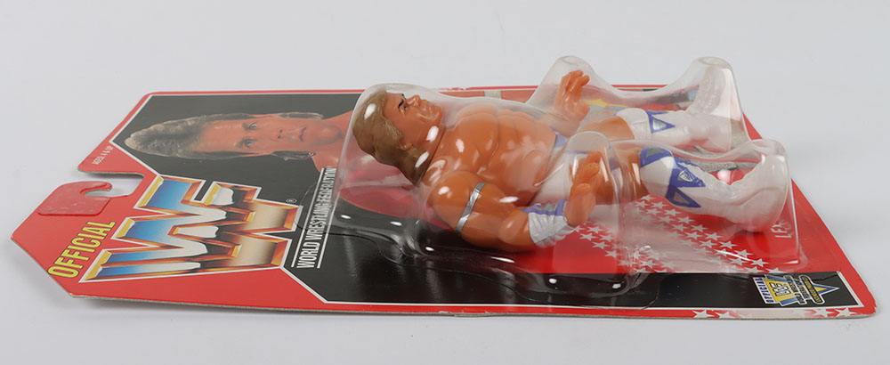 Lex Luger series 8 WWF Wrestling figure by Hasbro. - Image 6 of 8
