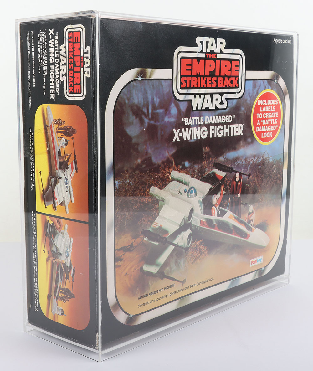 Vintage Palitoy Star Wars X-Wing Fighter (Battle Damaged) Empire Strikes Back 1980 - Image 14 of 14