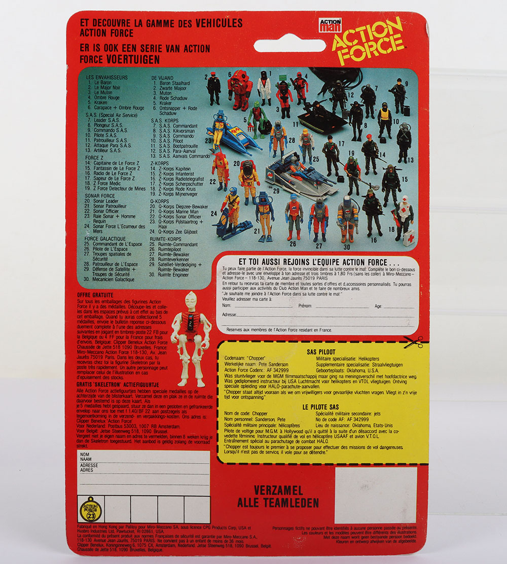 Palitoy Action Force 5 various Action Force figures - Image 9 of 11