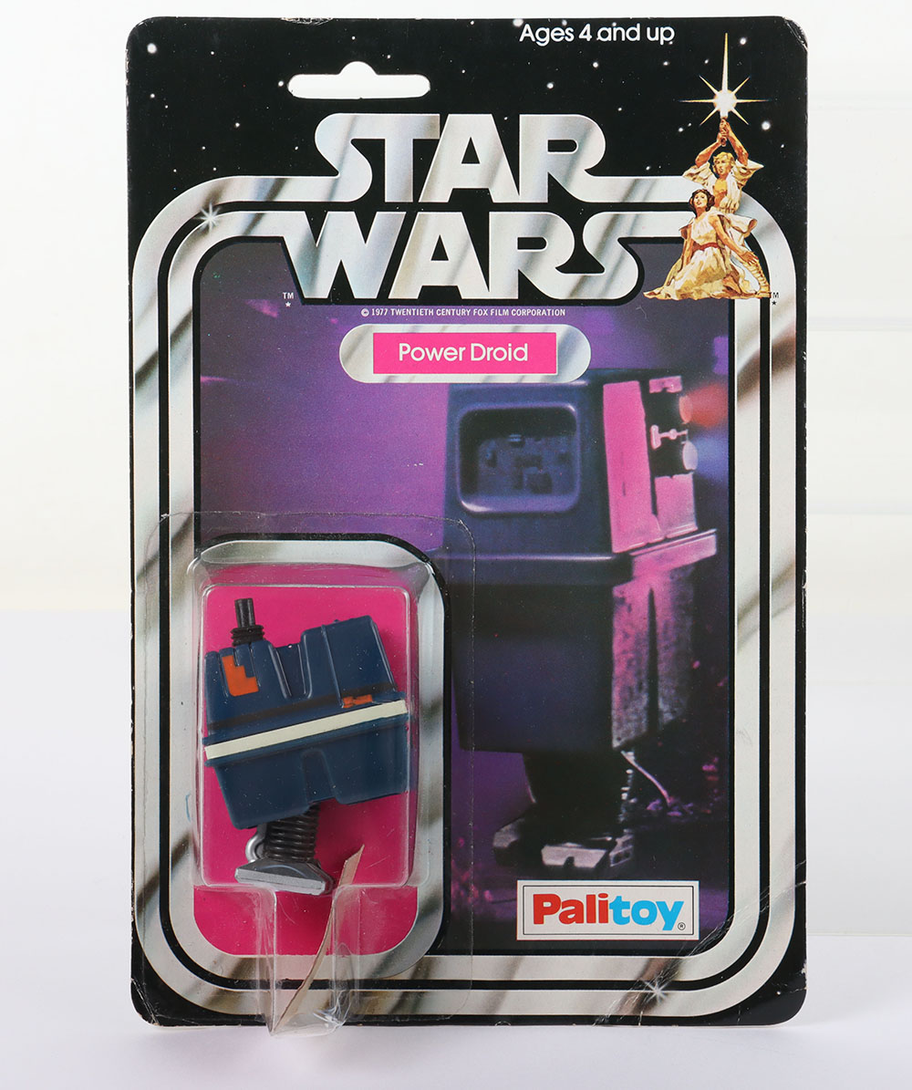 Vintage Star Wars Power Droid on Palitoy 20 back card