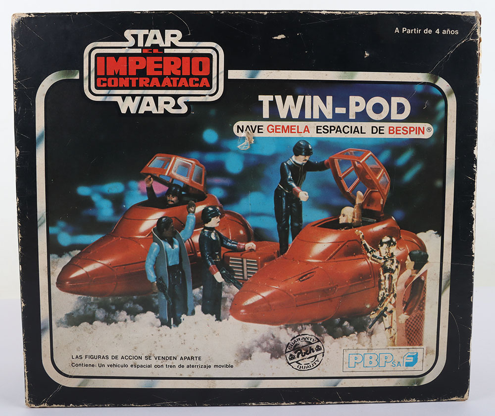 Vintage Star Wars Cloud Car Rare PBP poch (Spanish) production 1980 - Image 2 of 10