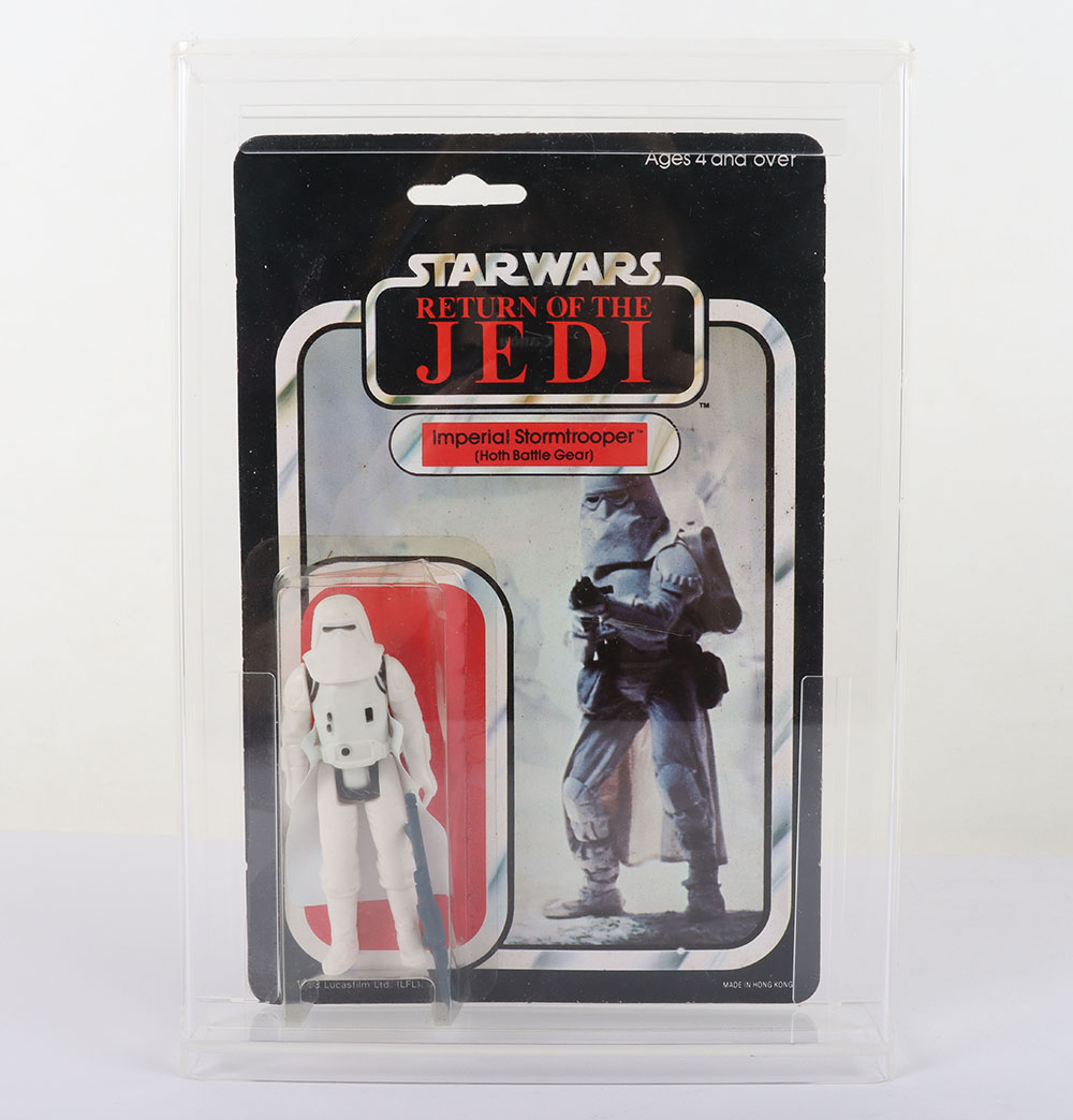 Vintage Star Wars Imperial Stormtrooper (Hoth Battle Gear) Return of the Jedi 1983, fully factory se - Image 12 of 12