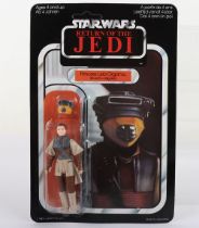 Vintage Star Wars Princess Leia Organa Boushh Disguise Return of the Jedi 1983 Palitoy 65B card bac