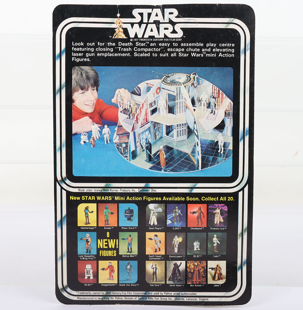 Vintage Star Wars Greedo on Palitoy 20 back card - Image 2 of 12