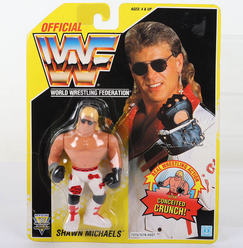 Shawn Michaels series 7 WWF Wrestling figure by Hasbro