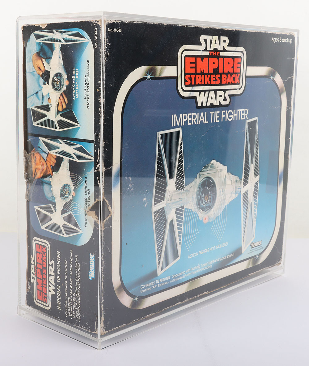 Vintage Star Wars Kenner Imperial Tie Fighter in Rare Empire Strikes Back box - Image 12 of 12