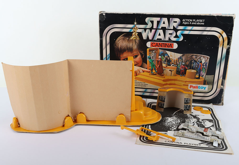 Vintage Palitoy Star Wars Cantina circa 1978 Playset - Image 3 of 11