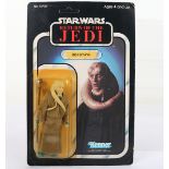 Kenner Star Wars Return of The Jedi Bib Fortuna Vintage Original Carded Figure