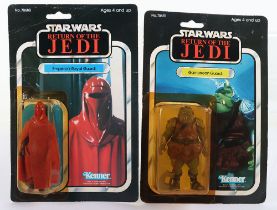 Two Vintage Kenner Star Wars Japanese Tsukuda Issue Return of The Jedi Action Figures