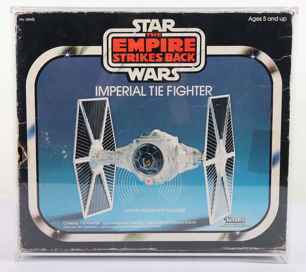 Vintage Star Wars Kenner Imperial Tie Fighter in Rare Empire Strikes Back box