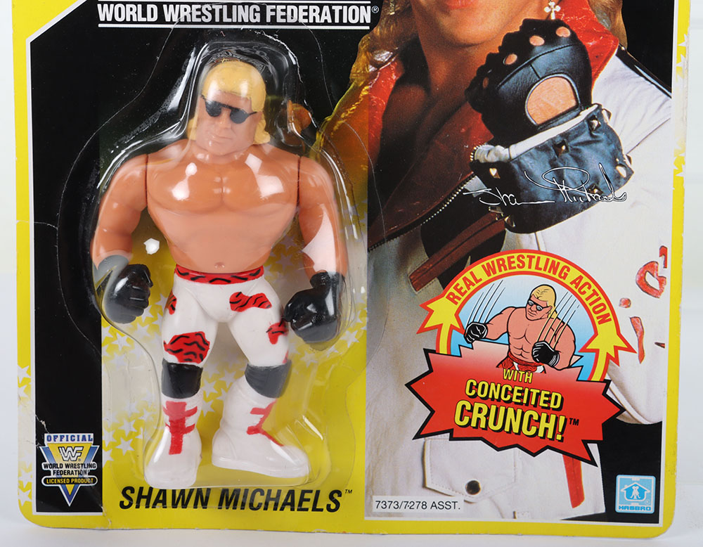 Shawn Michaels series 7 WWF Wrestling figure by Hasbro - Image 3 of 8