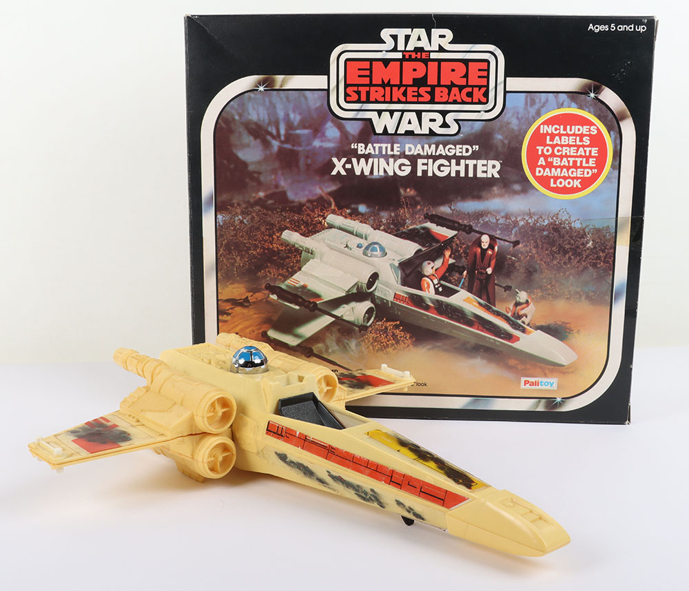 Vintage Palitoy Star Wars X-Wing Fighter (Battle Damaged) Empire Strikes Back 1980 - Image 9 of 14