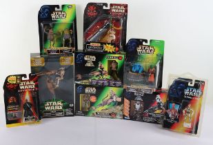Star Wars Power of the Force and Episode 1 collection of Vehicles