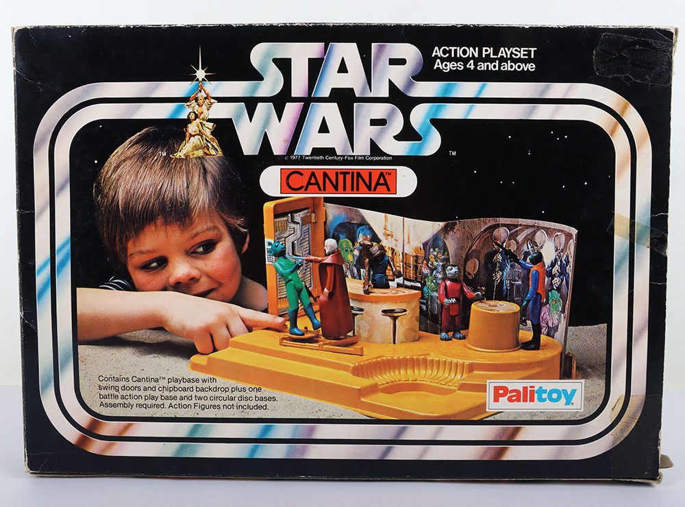 Vintage Boxed Palitoy Star Wars Cantina Action Playset - Image 2 of 11
