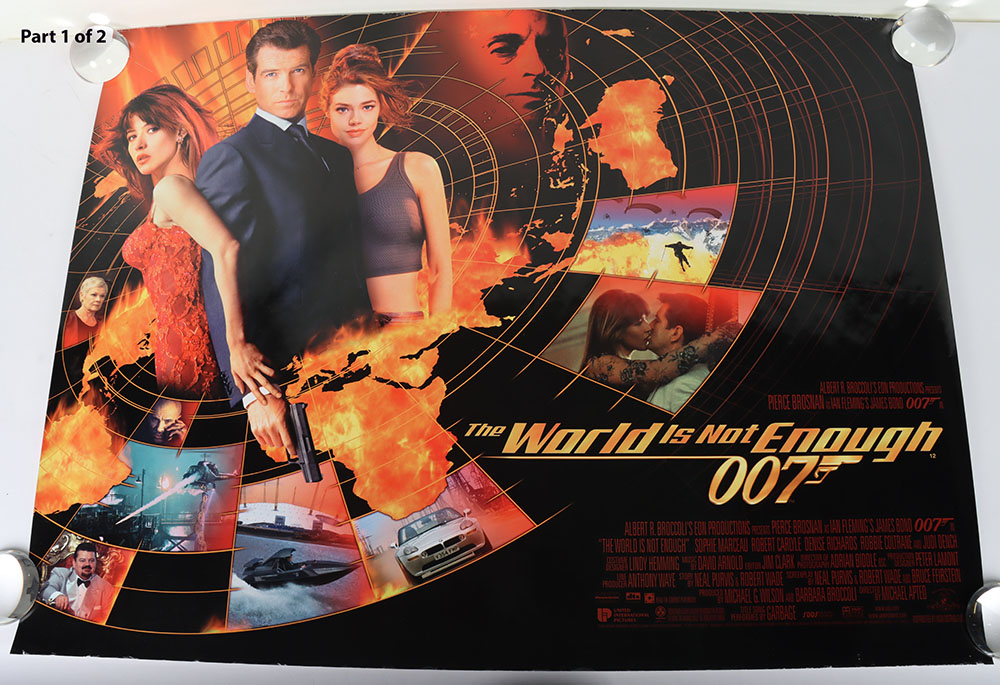 A Collection of Nine Original James Bond Film Posters - Image 7 of 12
