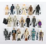 Eighteen Loose ESB Second/Third Wave Vintage Star Wars Figures