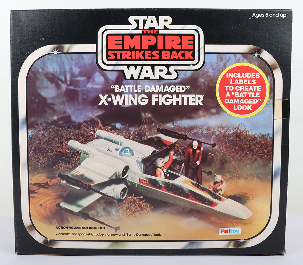 Vintage Palitoy Star Wars X-Wing Fighter (Battle Damaged) Empire Strikes Back 1980 - Image 3 of 14