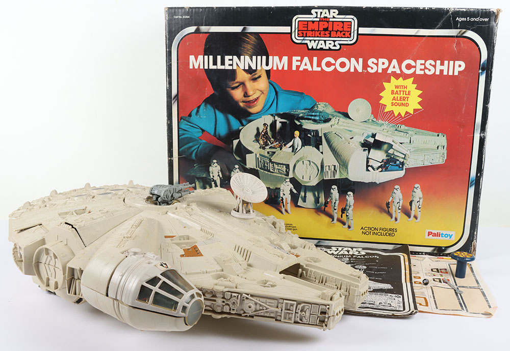 Vintage Star Wars Palitoy Millennium Falcon Empire Strikes Back Boxed Complete 1980
