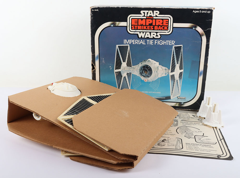 Vintage Star Wars Kenner Imperial Tie Fighter in Rare Empire Strikes Back box - Image 10 of 12