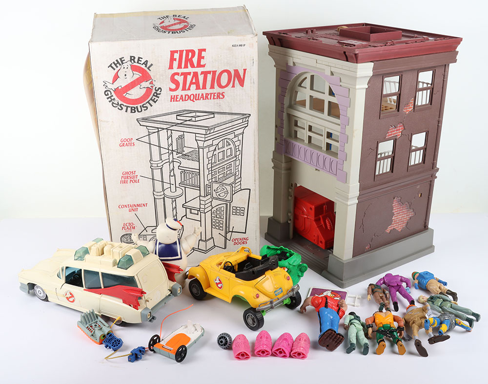 The Real Ghostbusters Boxed Kenner Fire Station Headquarters - Image 4 of 6