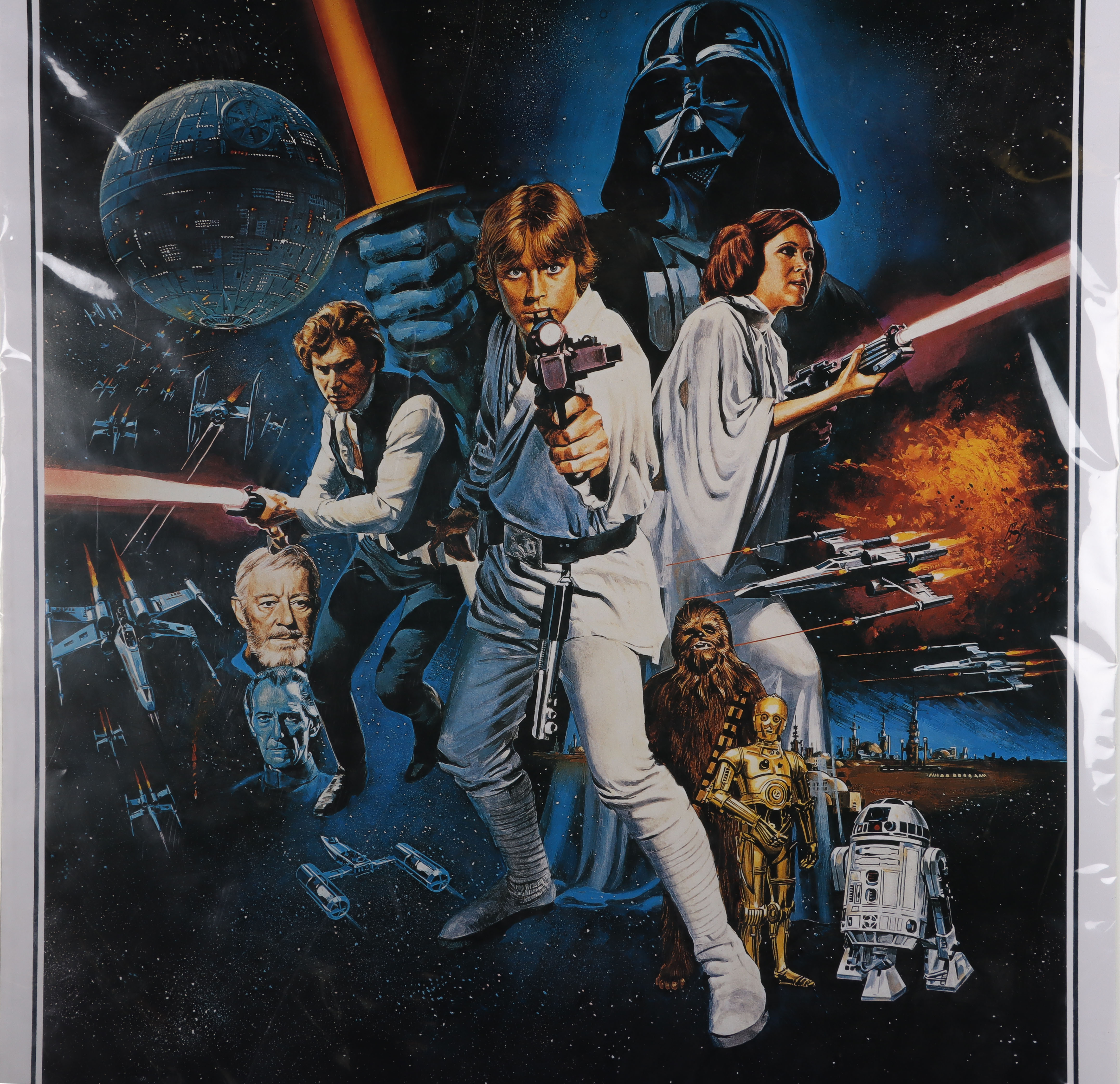Star Wars 1993 Issue One sheet Style C Poster - Image 2 of 4