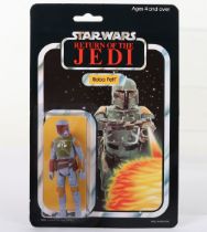 Star Wars Boba Fett (Toy Toni) on ROTJ 45 back card