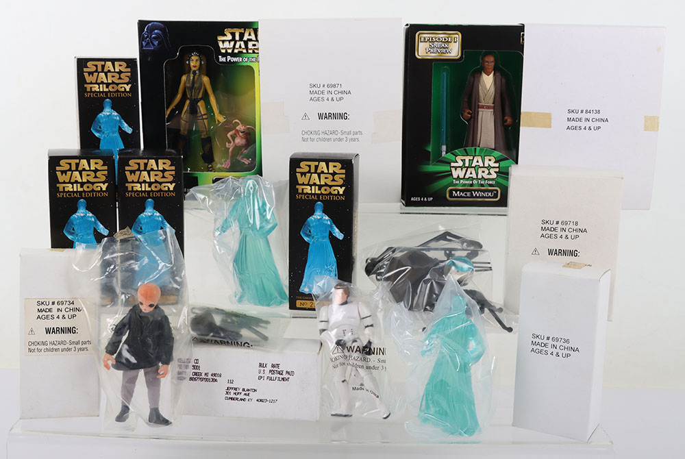 Star Wars Power of the Force 10 Mail Away Action Figures Mint in their Original Boxes Kenner