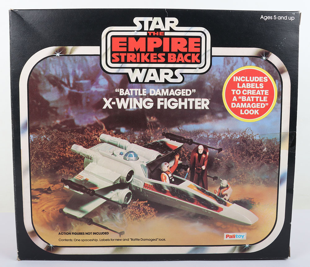 Vintage Palitoy Star Wars X-Wing Fighter (Battle Damaged) Empire Strikes Back 1980 - Image 2 of 14