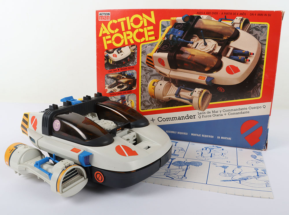 Palitoy Action Force Q Force Sea Lion and Commander
