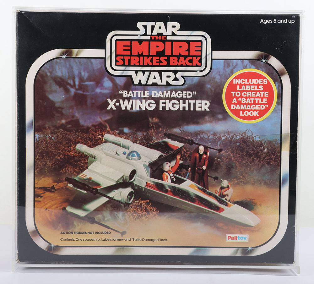 Vintage Palitoy Star Wars X-Wing Fighter (Battle Damaged) Empire Strikes Back 1980 - Image 13 of 14