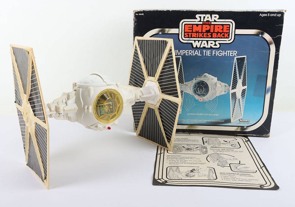 Vintage Star Wars Kenner Imperial Tie Fighter in Rare Empire Strikes Back box - Image 3 of 12