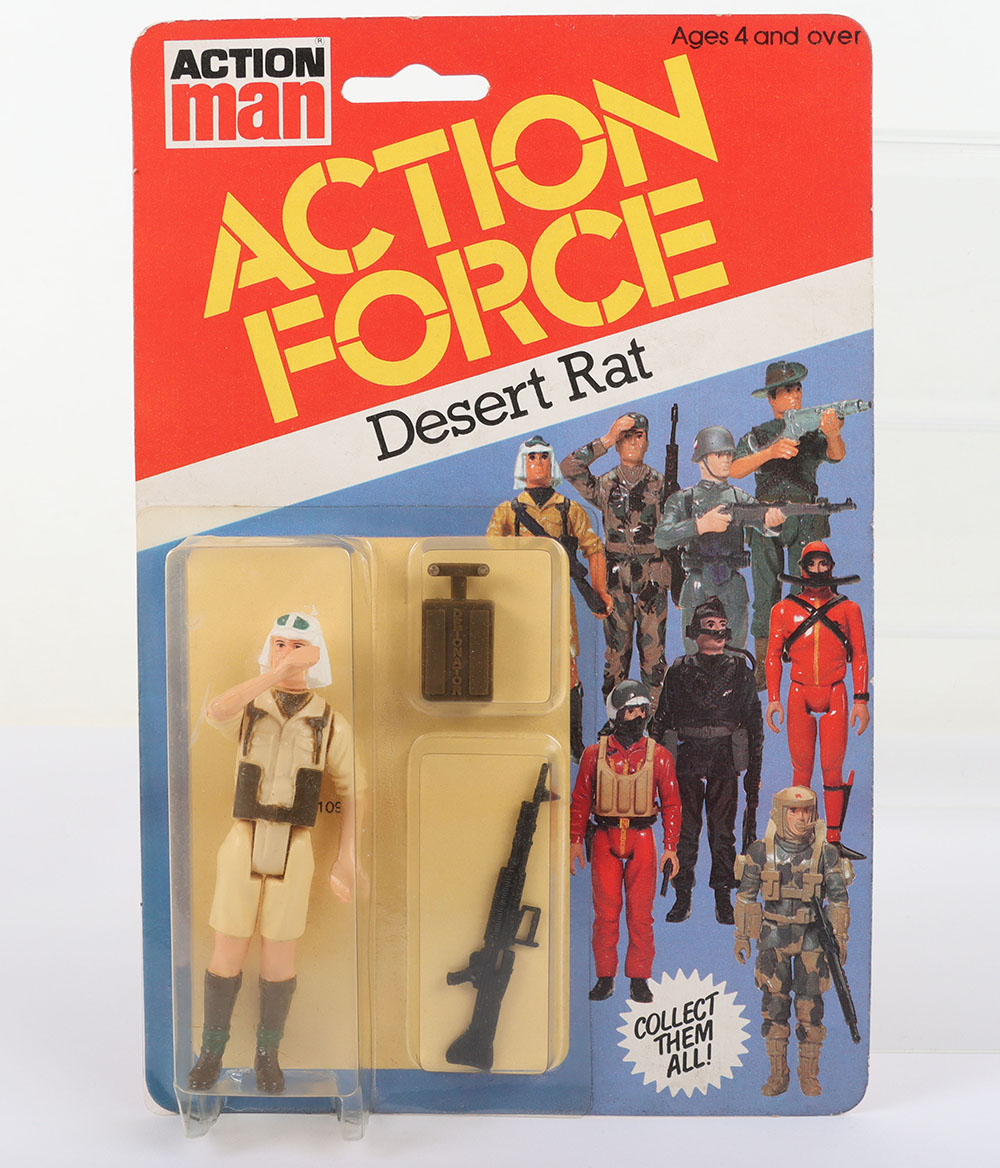 Palitoy Action Force Desert Rat action figure, series 1