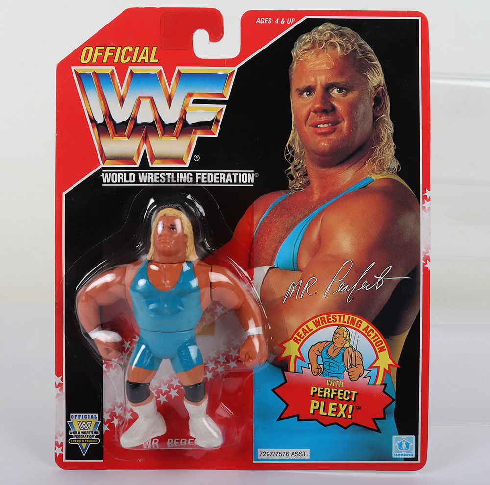 Mr Perfect series 8 WWF Wrestling figure by Hasbro