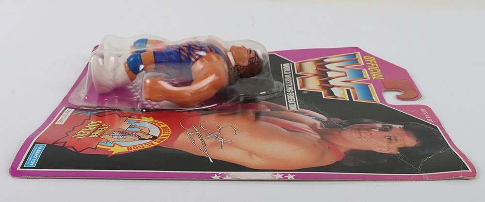 Scott Steiner series 9 WWF Wrestling figure by Hasbro. - Image 8 of 8