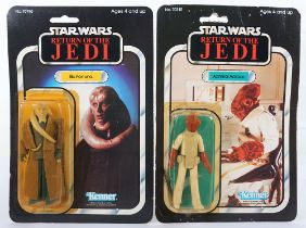 Two Vintage Kenner Star Wars Japanese Tsukuda Issue Return of The Jedi Action Figures
