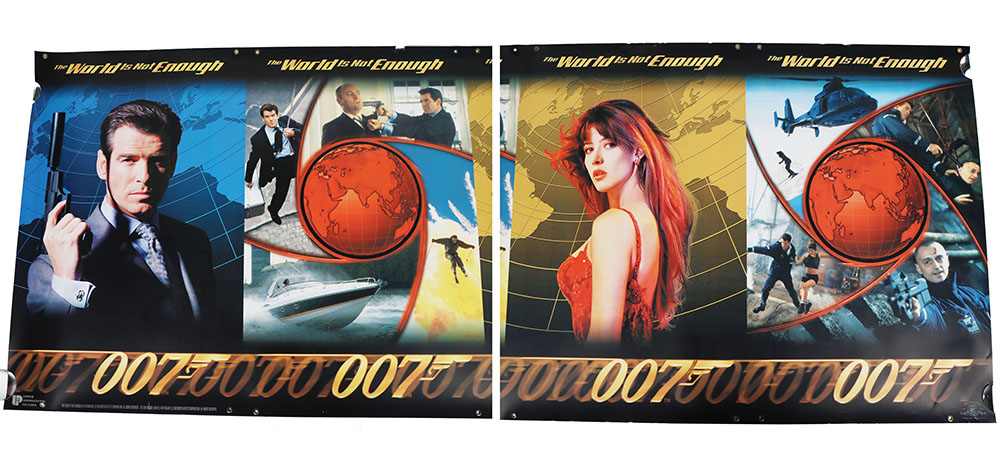 A Collection of Nine Original James Bond Film Posters - Image 10 of 12