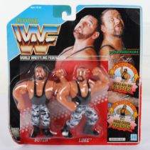 The Bushwackers Butch & Luke Tag Team set, WWF Wrestling Figures by Hasbro.