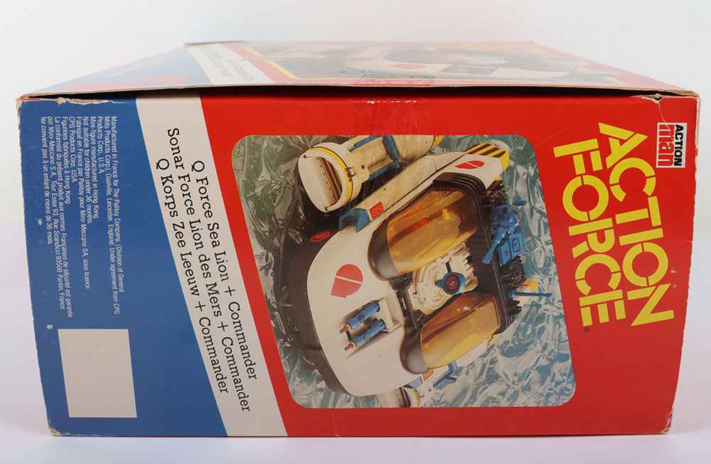 Palitoy Action Force Q Force Sea Lion and Commander - Image 10 of 10