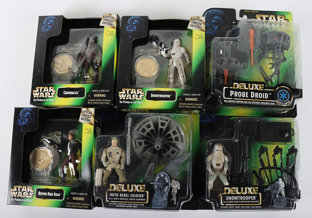 Star Wars Power of the Force Deluxe and Special Limited Edition with Coins Mint Carded Action Figure